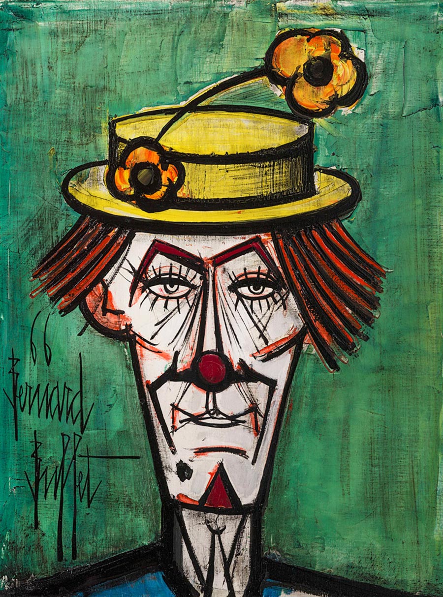 Bernard Buffet Clown